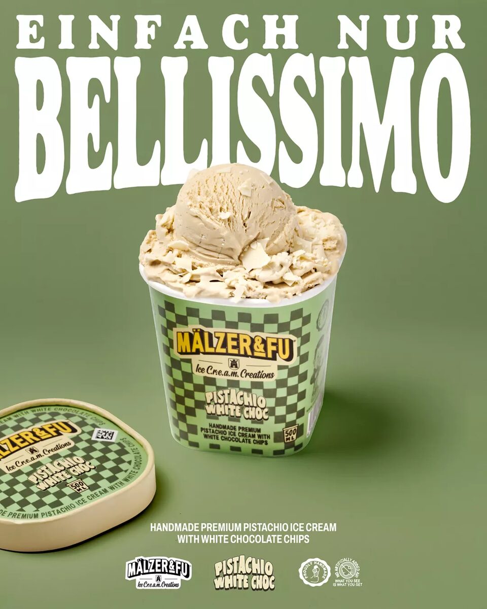 <b>LIGAWEST: New entry Food Stylist Thorsten HÜLSMANN with food styling for MÄLZER&amp;FU Ice C.R.E.A.M</b>. -- PLUS: ROSSI HOSEN, HANSGROHE and LILLET New Look