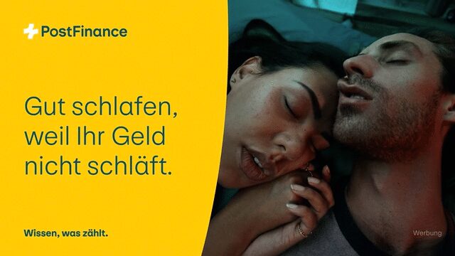 Markus MUELLER c/o VISUALEYES ARTISTS photographs the SLEEP WELL campaign for POSTFINANCE SWITZERLAND
