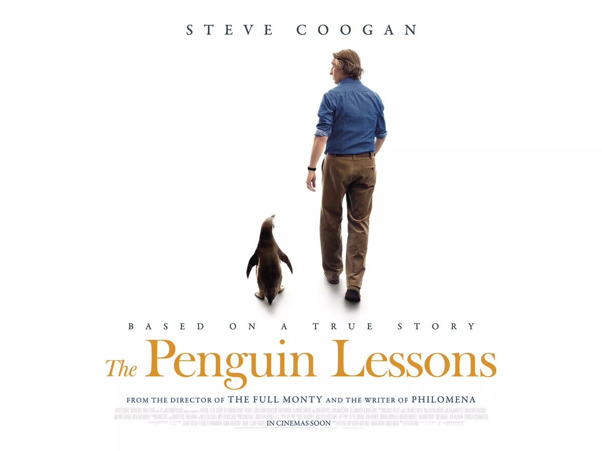 <b>Charlie GRAY c/o LGA MANAGEMENT </b>photographs the film posters for <b>THE PENGUIN LESSONS</b>, now in cinemas!