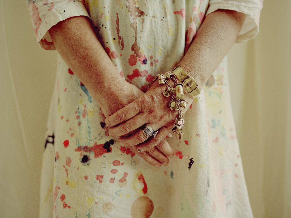 British artist <b>Delaine Le Bas </b>was the cover star of <b>CRAFTS </b>Magazine #299 - photographed by <b>Sam WRIGHT c/o LGA MANAGEMENT</b>