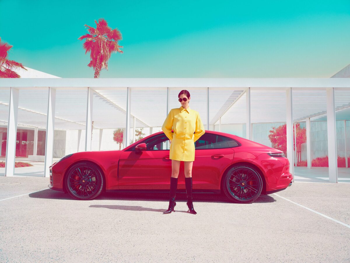 'Miami Spice' - photographed by HOLGER WILD with the Porsche Panamera in the lead role