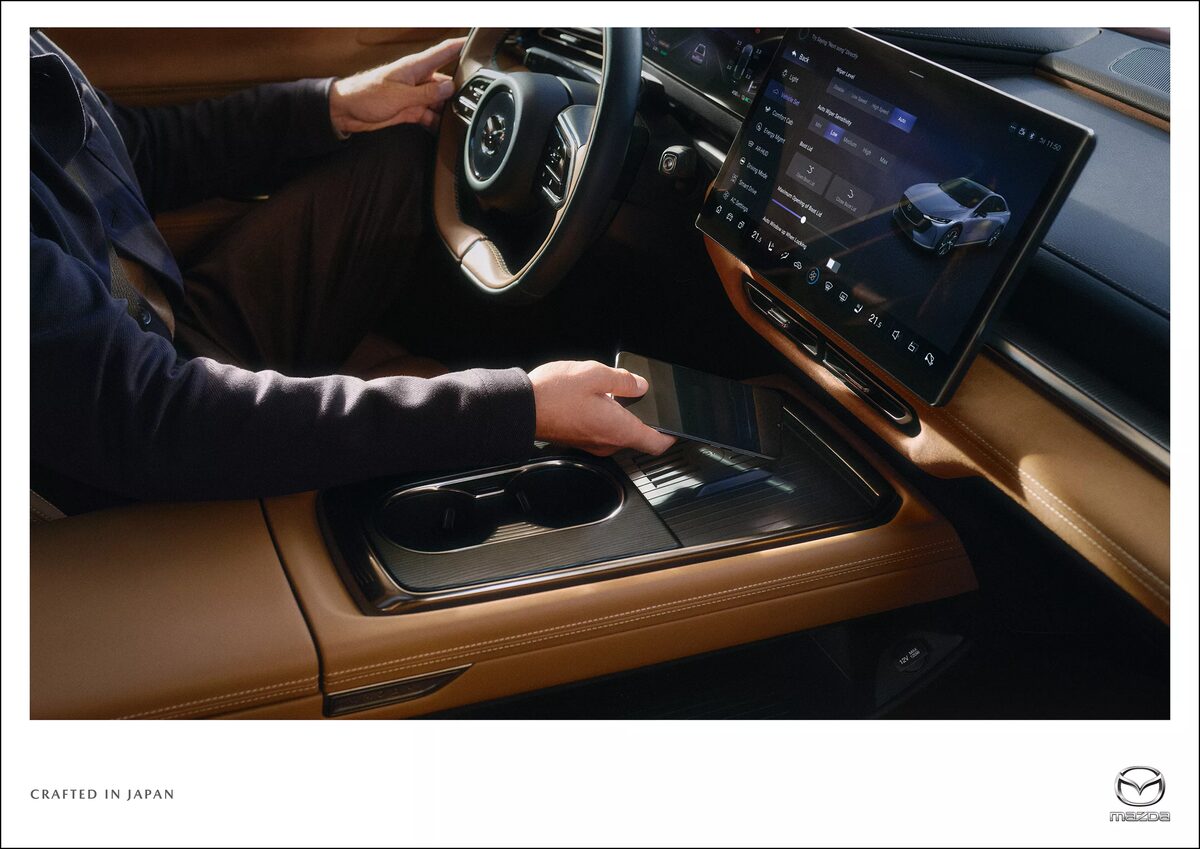 BAM photographs the global launch campaign for the new all-electric MAZDA 6e for Scholz & Friends in Spain