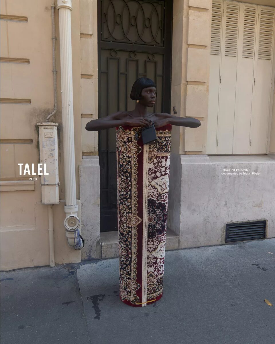 <b>Tristan ROSLER</b> photographs the <b>TALEL PARIS campaign </b>SS26 in Paris