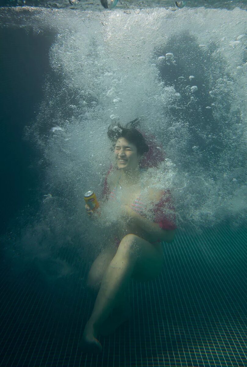 The beer mix VELTINS V+ celebrates summer - photographed by Sonja TOBIAS c/o WILDFOX RUNNING for the client VELTINS