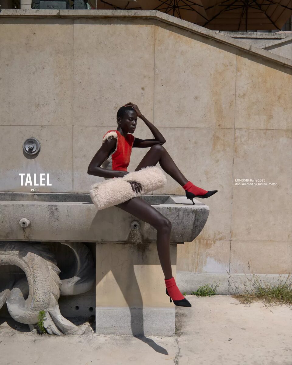 <b>SHOTVIEW A.M.</b> : TRISTAN RÖSLER &amp; WHITECASTING (BY CHISOM ABUBA) FOR<b> TALEL PARIS SS26 </b>featuring Model Samtifar - Part 2 for you on gosee.news