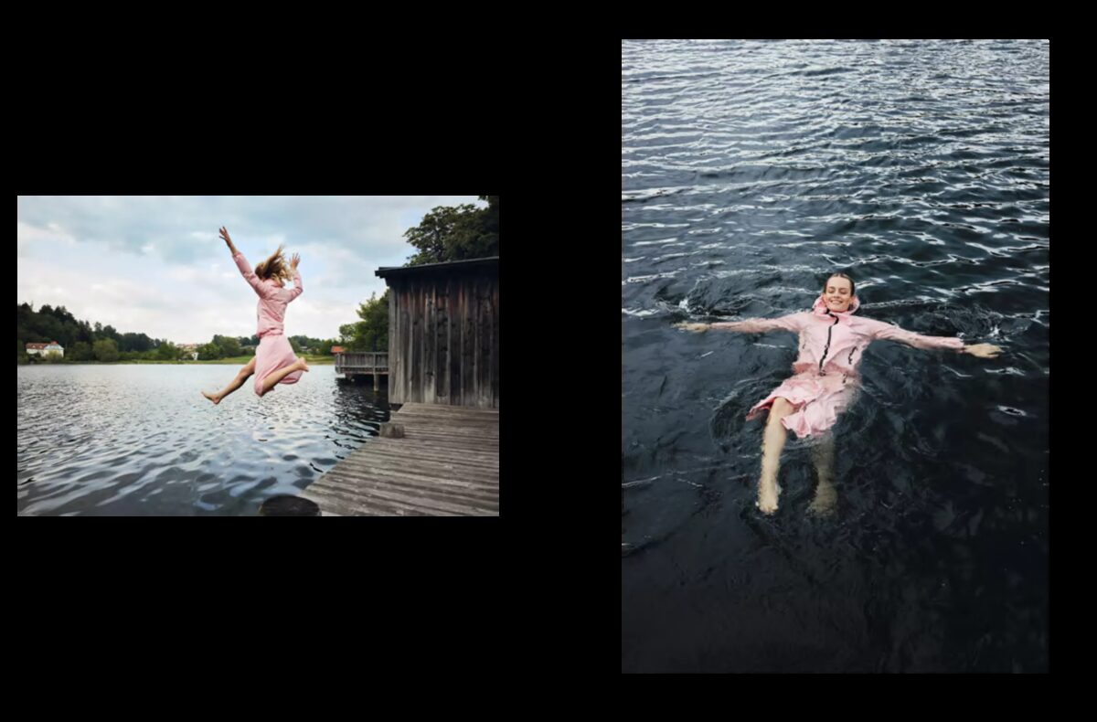 WEGA GREEN GOOSE campaign and lookbook SS 2026 - staged by fashion photographer RAMONA REUTER