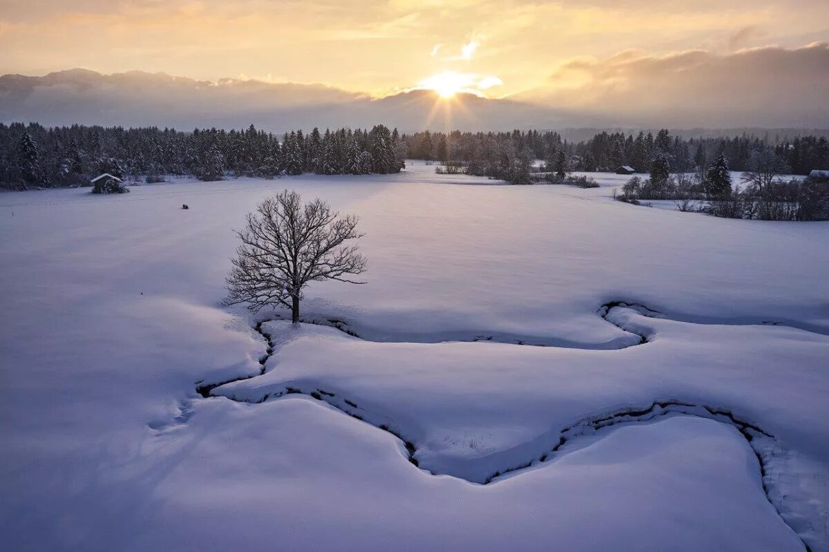 '<b>Dahoam</b>' - die freie Winter-Landschaftsstrecke von Fotograf <b>Rasmus Kaessmann c/o NEUBAUERSCHWARZ</b>