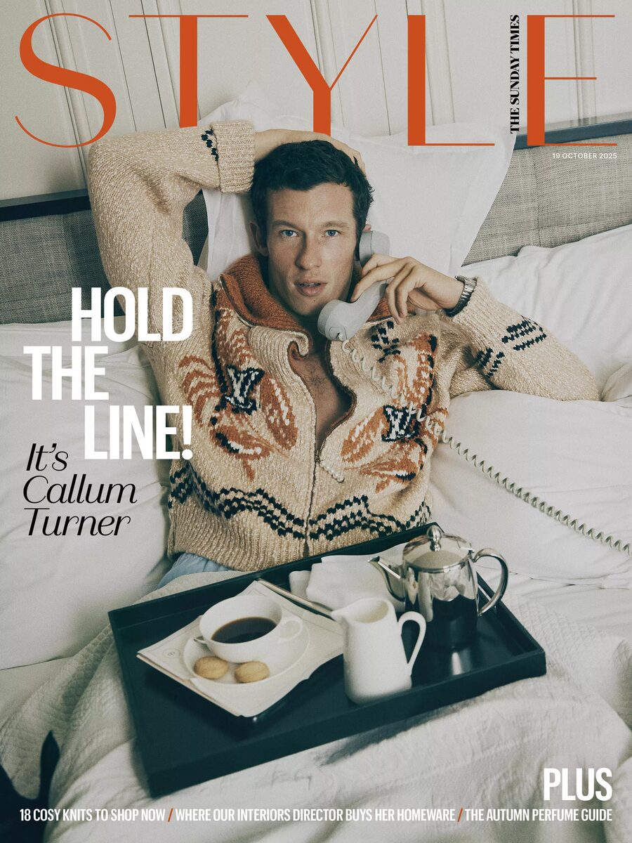 Hold the line, it's Callum Turner! - <b>Ben WELLER c/o LGA MANAGEMENT</b> photographs the smart actor for <b>THE SUNDAY TIMES STYLE</b>