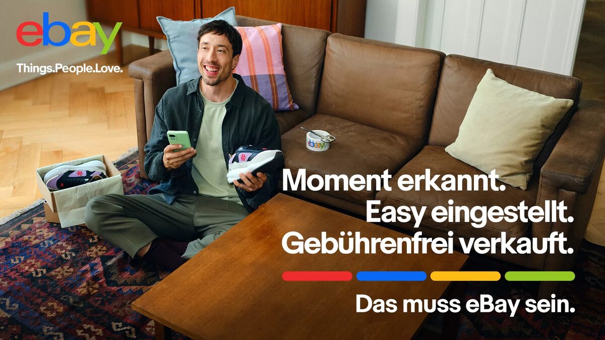 'Das muss eBay sein' - Marija Mihailova c/o EMEIS DEUBEL fotografierte die neue EBAY Kampagne