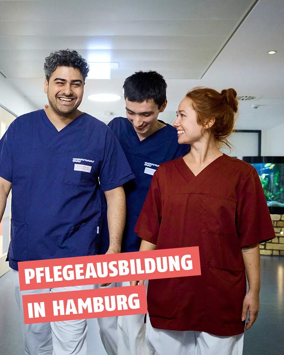 Das ist Pflege (=This is care) – the campaign images were photographed by <b>Bernd POSSARDT c/o DOUBLE T Photographers</b>