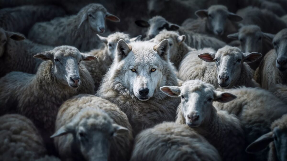 'The Wolf in sheep's wool' - 6 Sekunden Film und ein Still von <b>Right and Left Creative c/o ANDREA HEBERGER </b>
