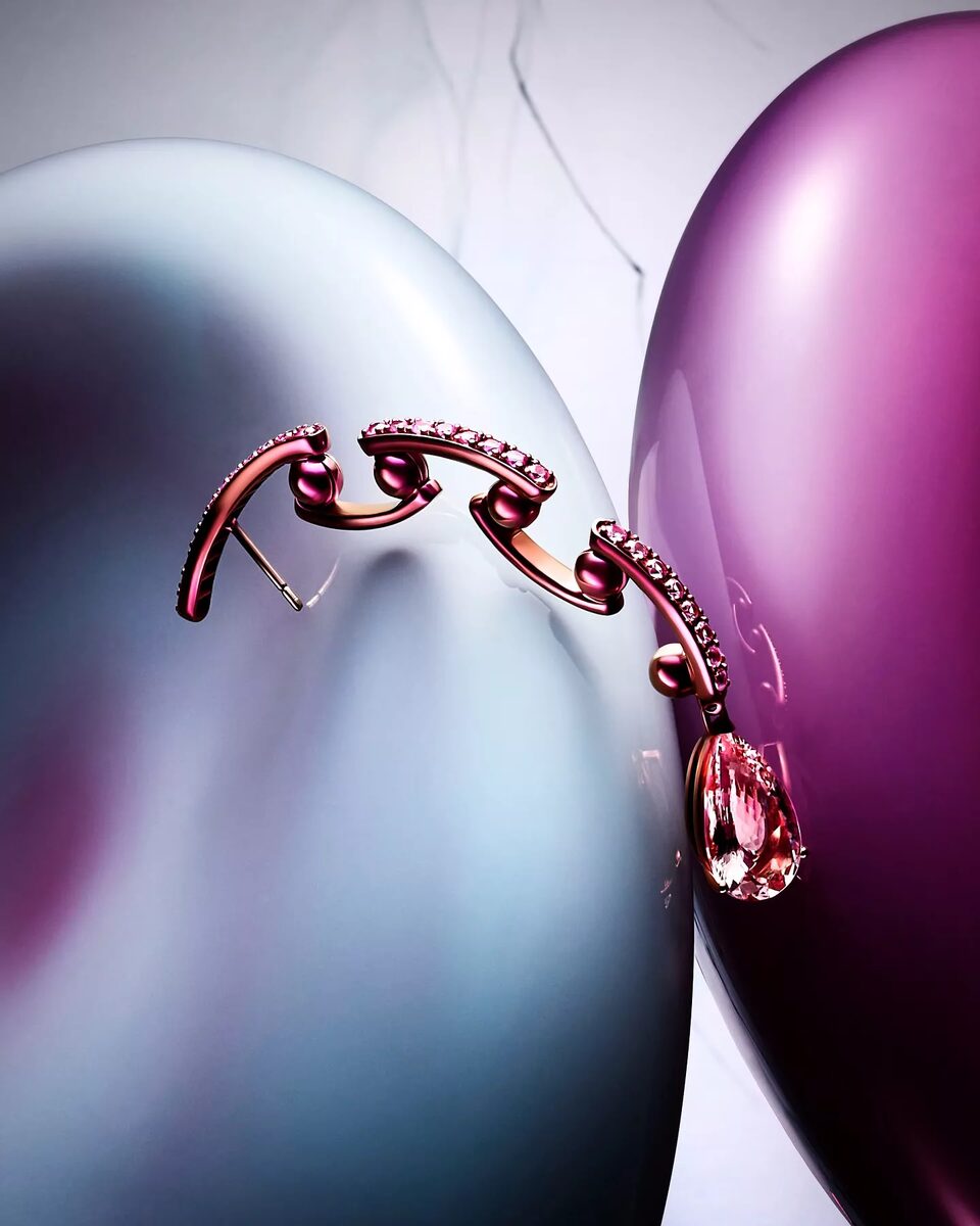 <b>ANDREA HEBERGER</b> : Nicholas Duers new Collaboration with Stylist Michele Faro and Glass Artist Austin Fields