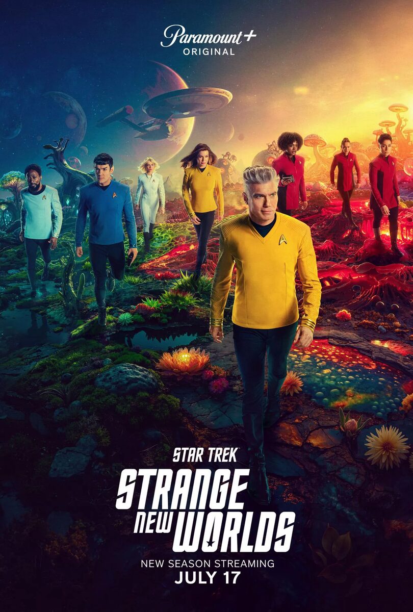 <b>Star Trek: Strange New Worlds</b>, Season 3 - Key Poster Artwork by <b>MONDLICHT STUDIOS</b>