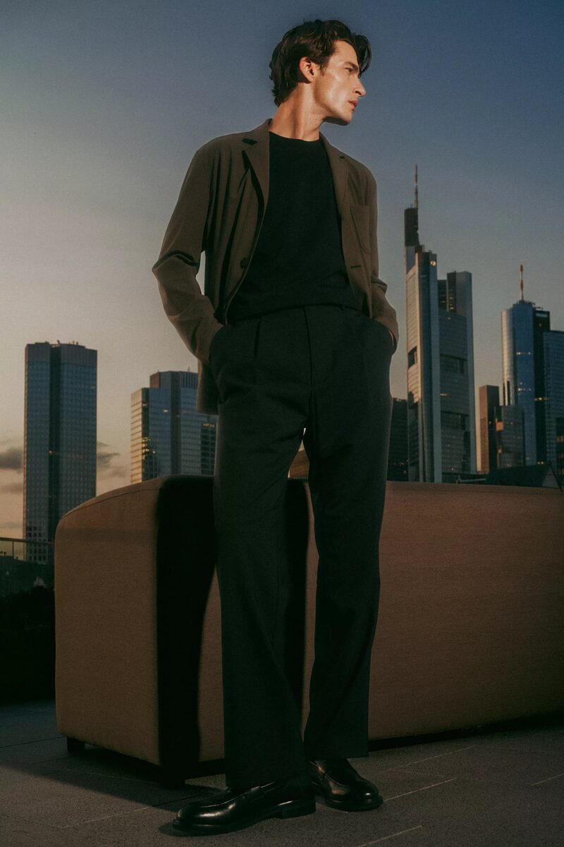 DIGEL Move Collection – inszeniert zwischen Hochhäusern, mit Rooftop Feeling und urbaner Leichtigkeit von Christoph Klutsch c/o KRISTINA KORB