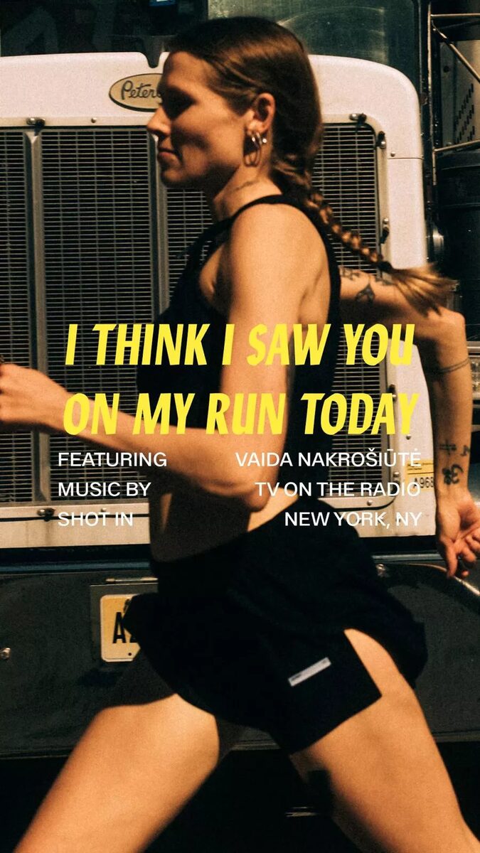 <b>SATISFY RUNNING</b> presents â€œI THINK I SAW YOU ON MY RUN TODAY | VOLUME IIâ€