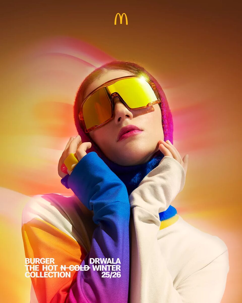 Hot'n Cold - PAWEL FABJANSKI photographs the McDonald’s Drwal 'Merch meets Fashion' campaign Winter 25/26 for DDB Warsaw