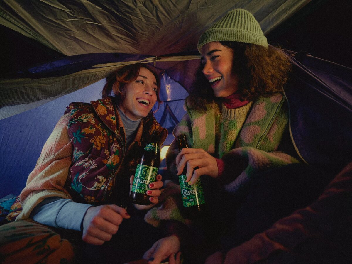 'Good. Better. Together.' - André Josselin photographed the Gösser beer campaign during the filming of the TV commercial
