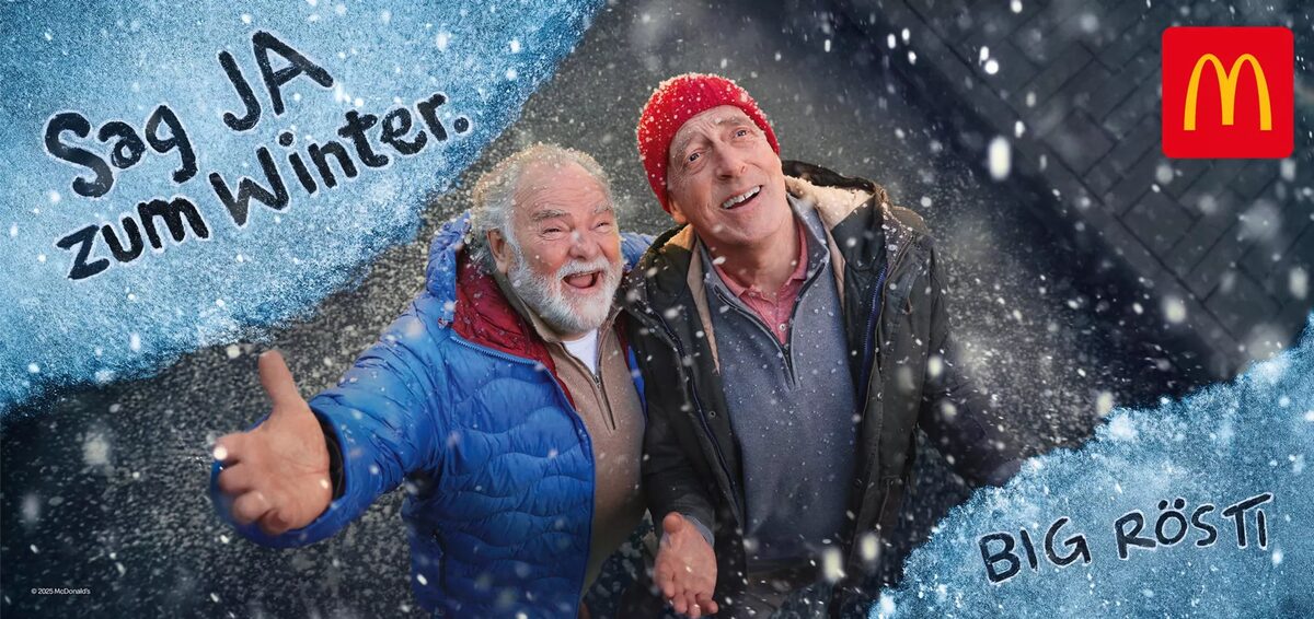 Say yes to winter - Valentin Mühl photographs for McDonald's