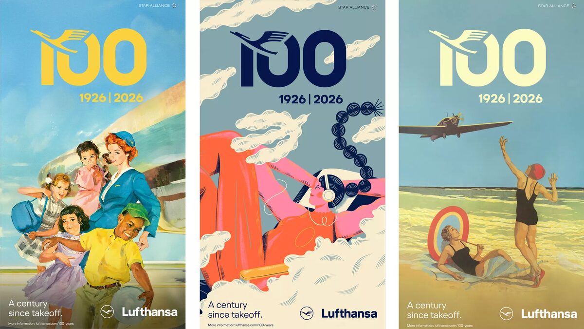 Lufthansa travels through 100 years of brand history with campaign&nbsp;(Serviceplan)