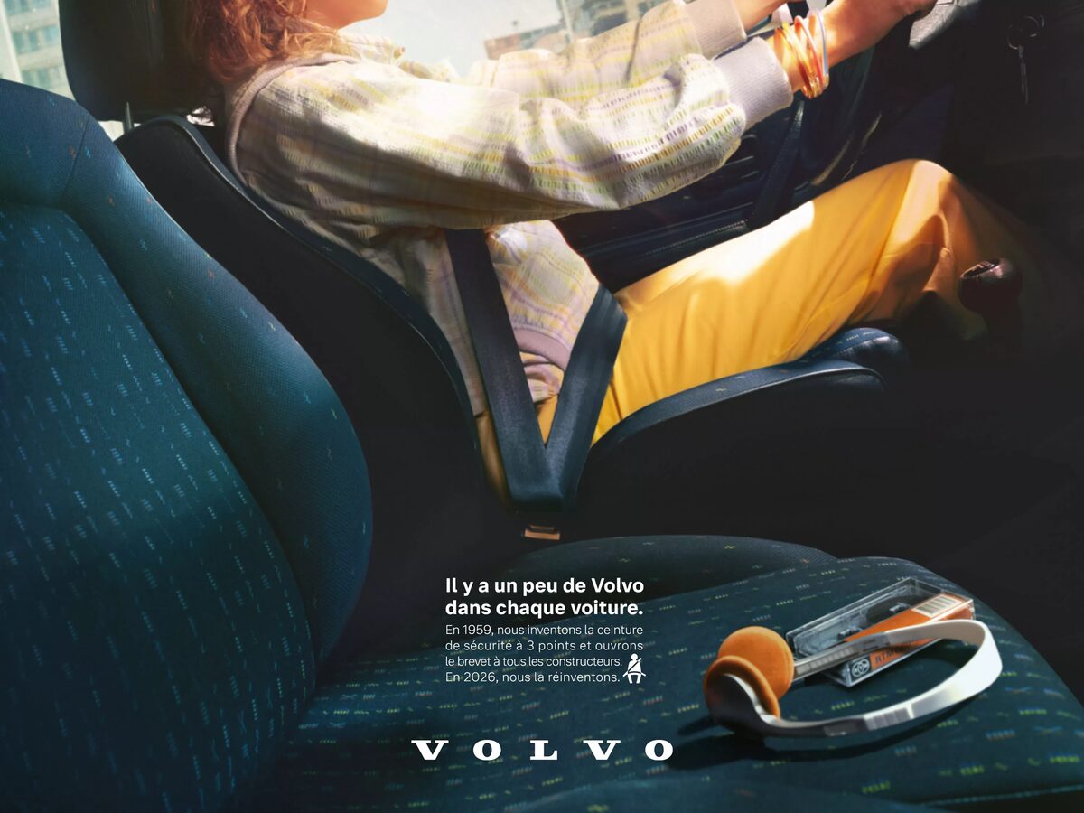 'There's a little bit of Volvo in every car.' - Peter Funch films the campaign video and photographs the print campaign for Volvo France