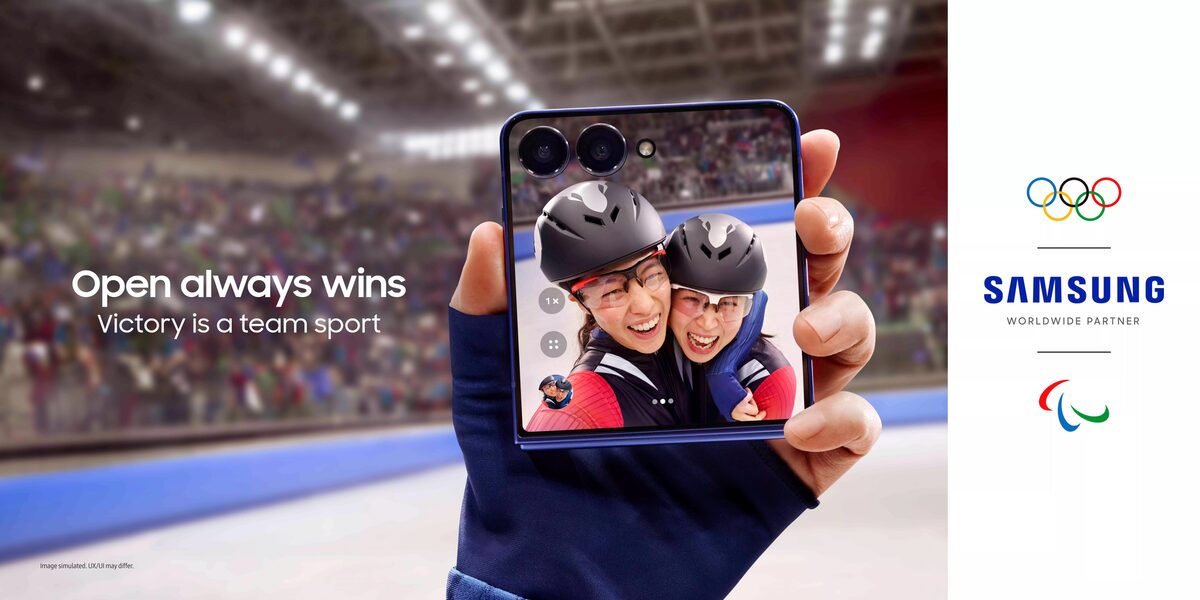 Open always wins - Florian Bison photographs the SAMSUNG Olympia '26 campaign featuring Team Samsung Galaxy