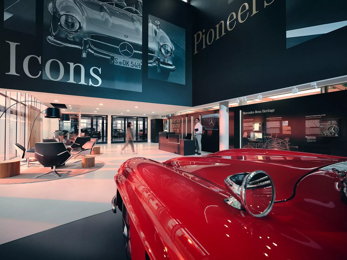 Preserving history, securing the future - Anke Luckmann photographs for the Mercedes-Benz Classic Center