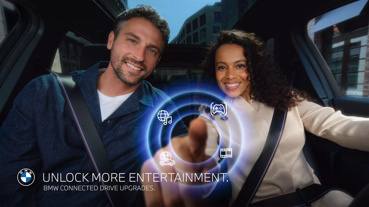 Unlock more entertainment - Felix Aliberti photographs the BMW Connected Drive campaign