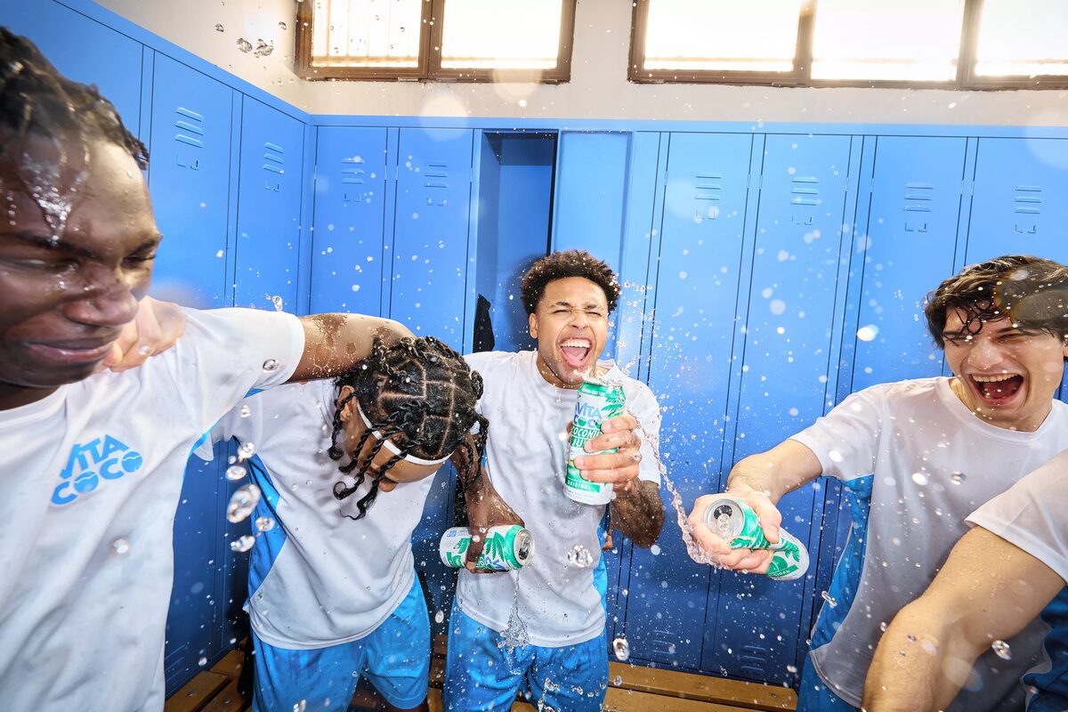 Tom van Schelven photographed the Vita Coco World Cup campaign '26 featuring soccer star Weston McKennie - post-production was done by Hamburg's RETOUCHED-STUDIOS