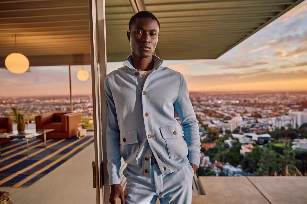 Paul Stuart SS26 - Photographed by Cristian Hunter at the Legendary Stahl House in Los Angeles