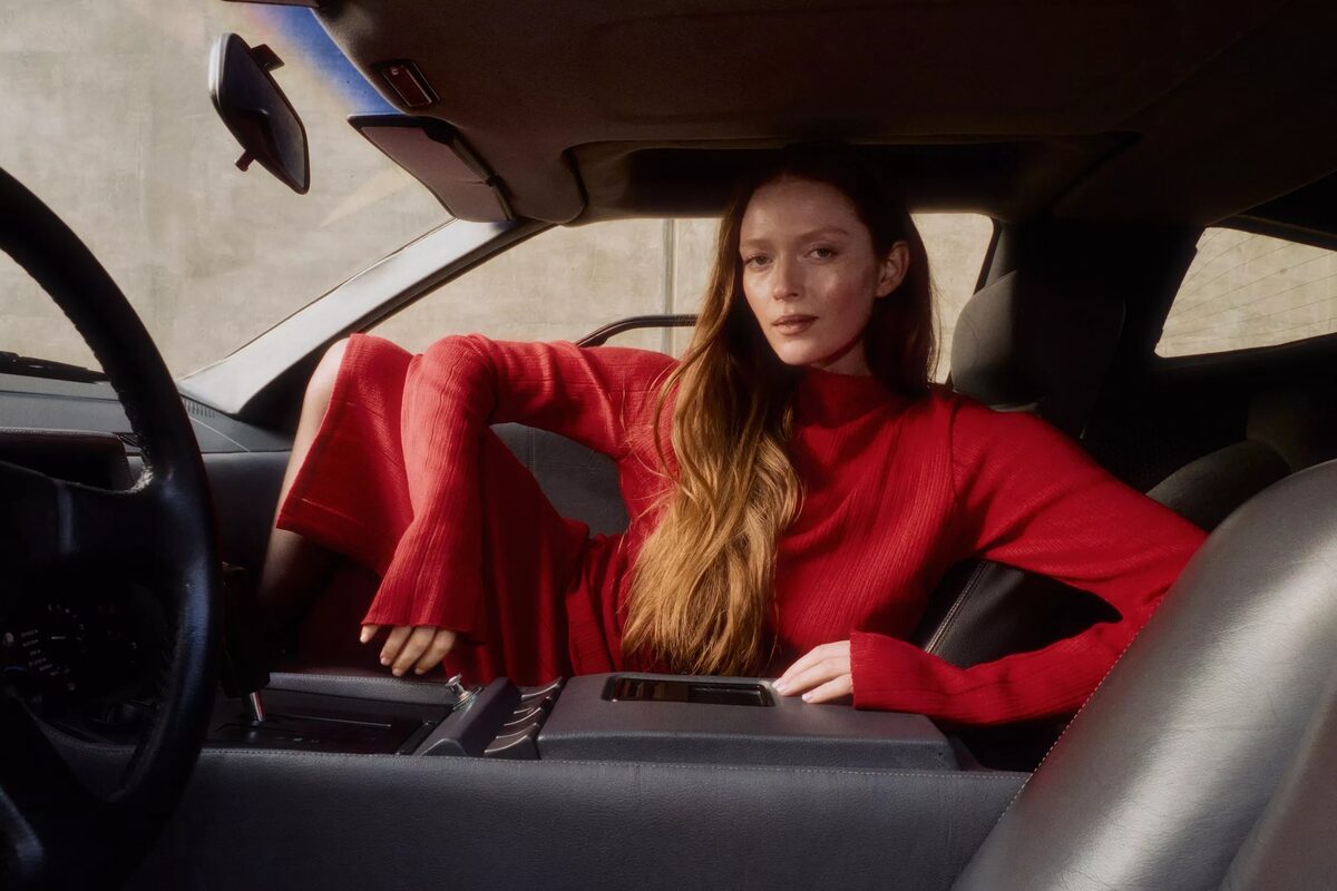 'Delorean Dynamite' - Larsen Thompson between chrome, couture and cinematic energy - editorial &amp; film by Dejan &amp; Per