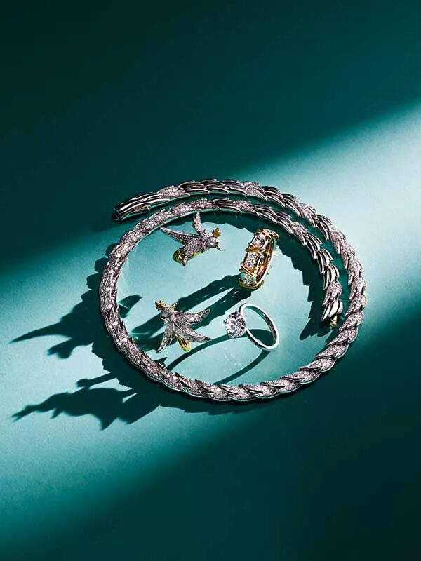 Tiffany x ELLE Germany: Andreas Achmann Photographs Accessories Editorial with Refined Lighting