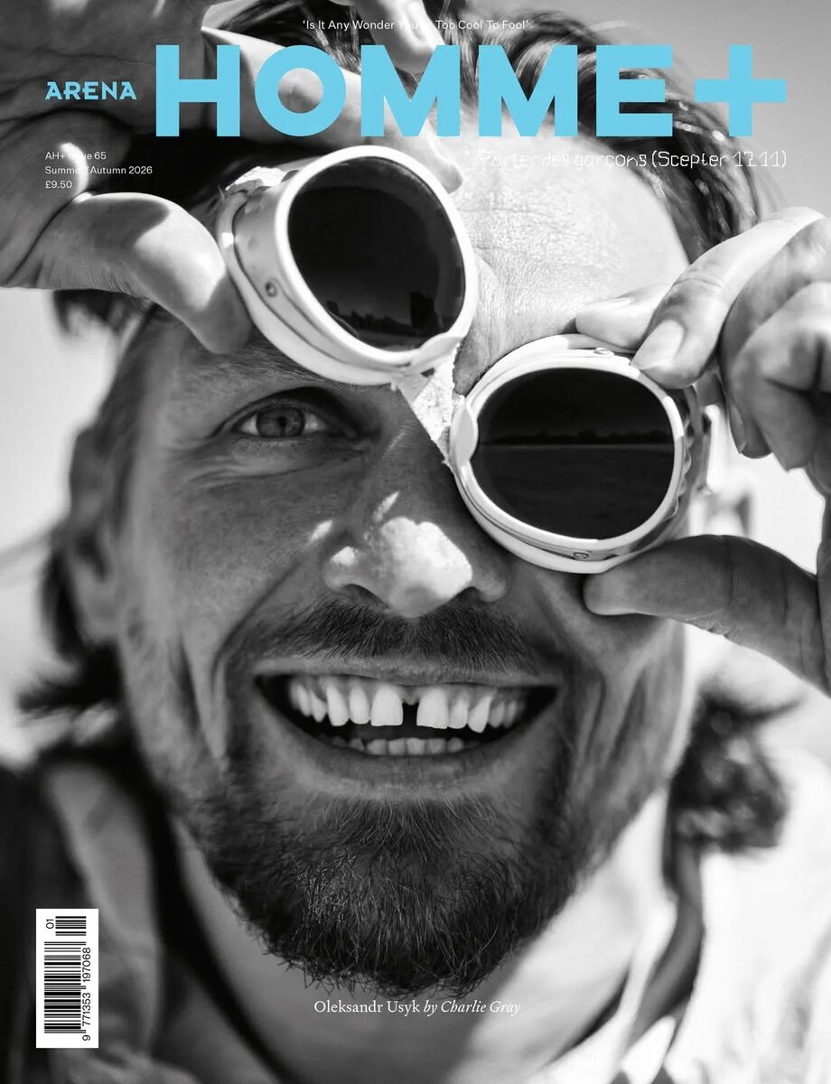 ARENA HOMME+ pays tribute to world boxer Oleksandr Usyk - the tribute was photographed by Charlie Gray