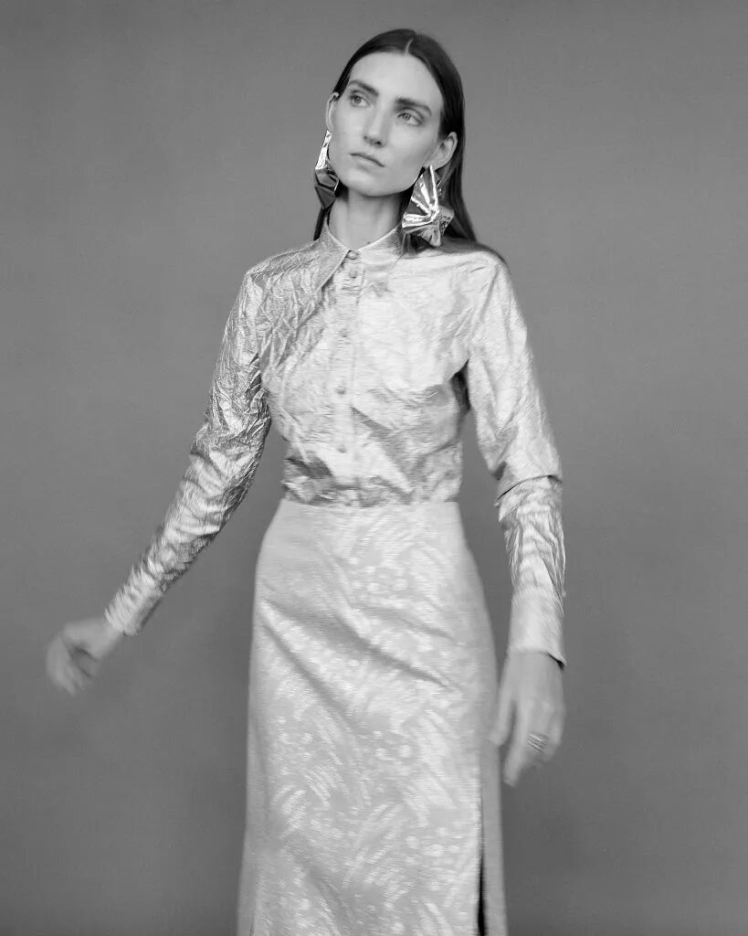 GRAZIA fashion editorial in pastel tones by Sebastian Lemme