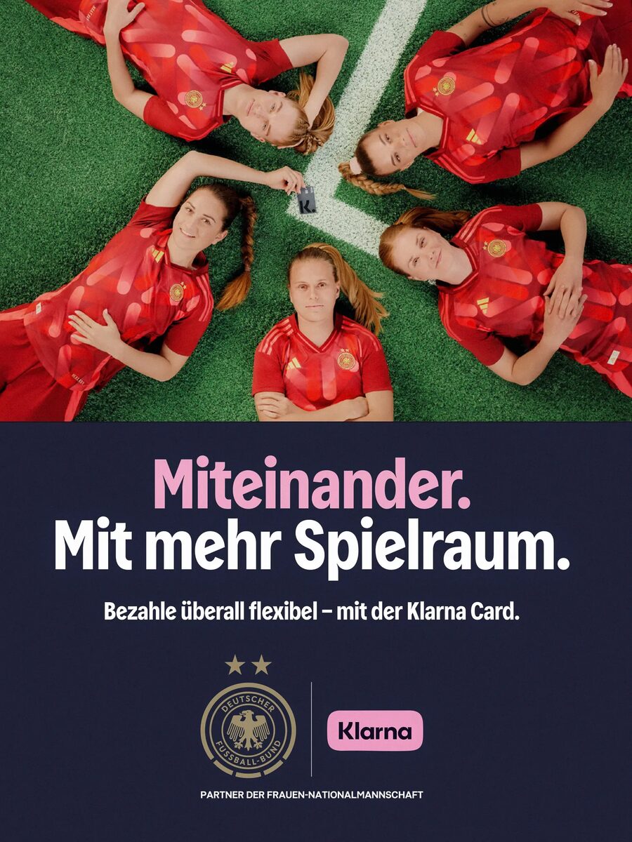 Revisited: Klarna x DFB Women’s Euro campaign - photographed by KROSNY