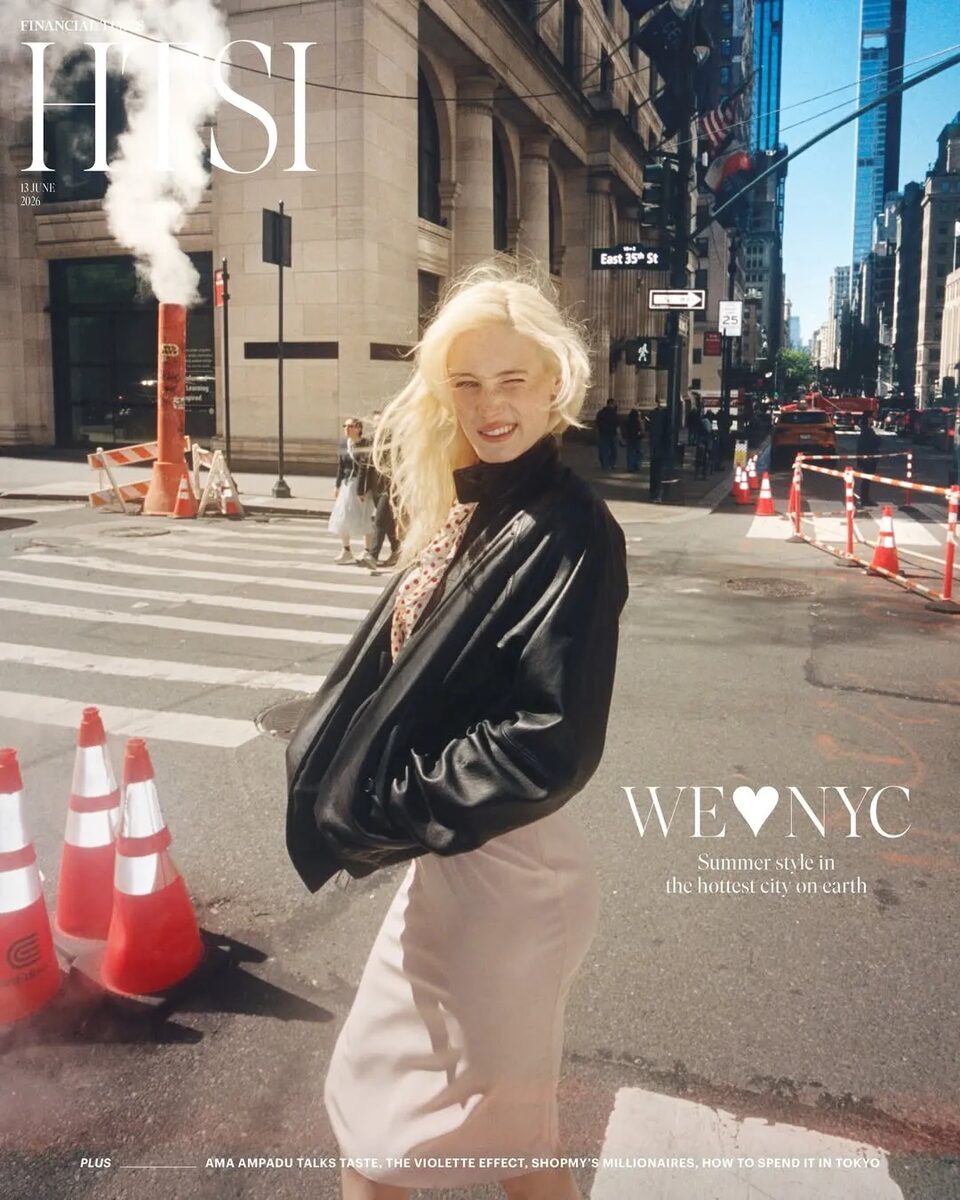 'We Love New York' - Tom Craig fotografierte Model Summer Dirx für die Juni-Ausgabe '26 des HTSI Magazins