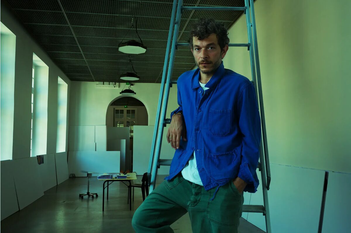 Annie Leibovitz portrays fashion designer Michael Rider, currently AD Celine, for VOGUE