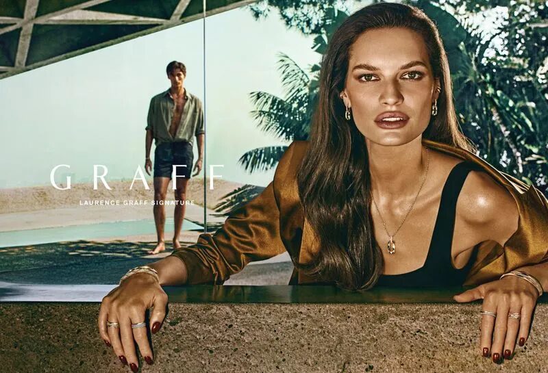Steven Klein photographed and filmed the 'Laurence Signature' campaign '26 for GRAFF under the creative direction of Tim Holloway