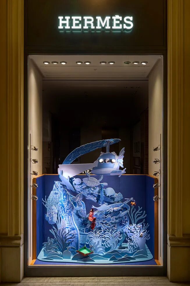 HERMÈS – L’Appel du Large : Carlo Stanga invites us into fantastical underwater worlds