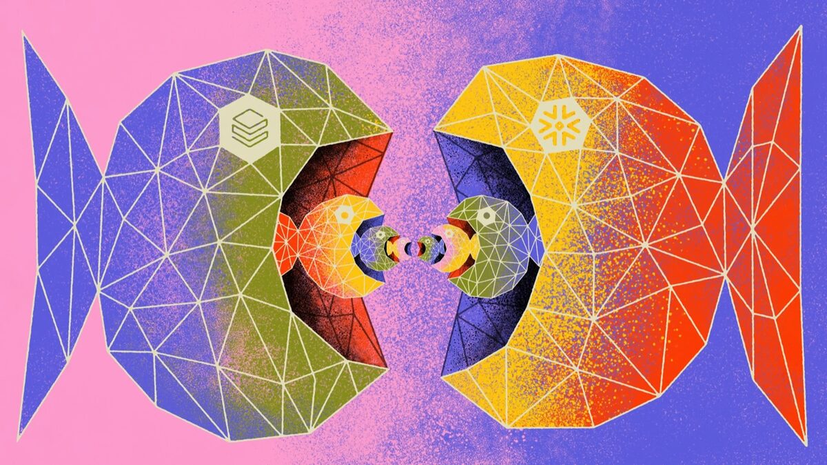 'AI Race' : GOLDEN COSMOS illustrate for INC Magazine the race among tech giants to shape the future of AI