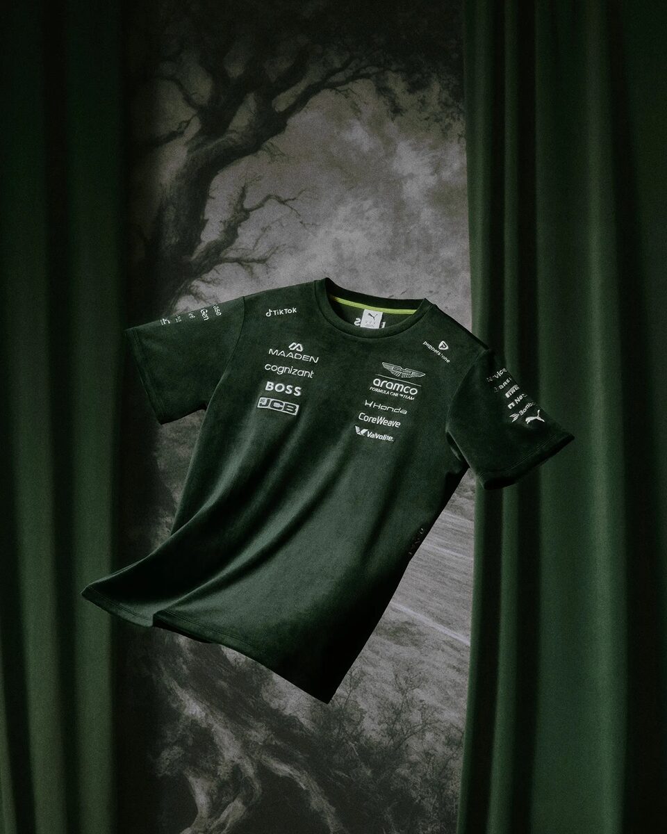 Per Appelgren photographs the ASTON MARTIN F1 x PUMA Global Campaign for the Silverstone Grand Prix