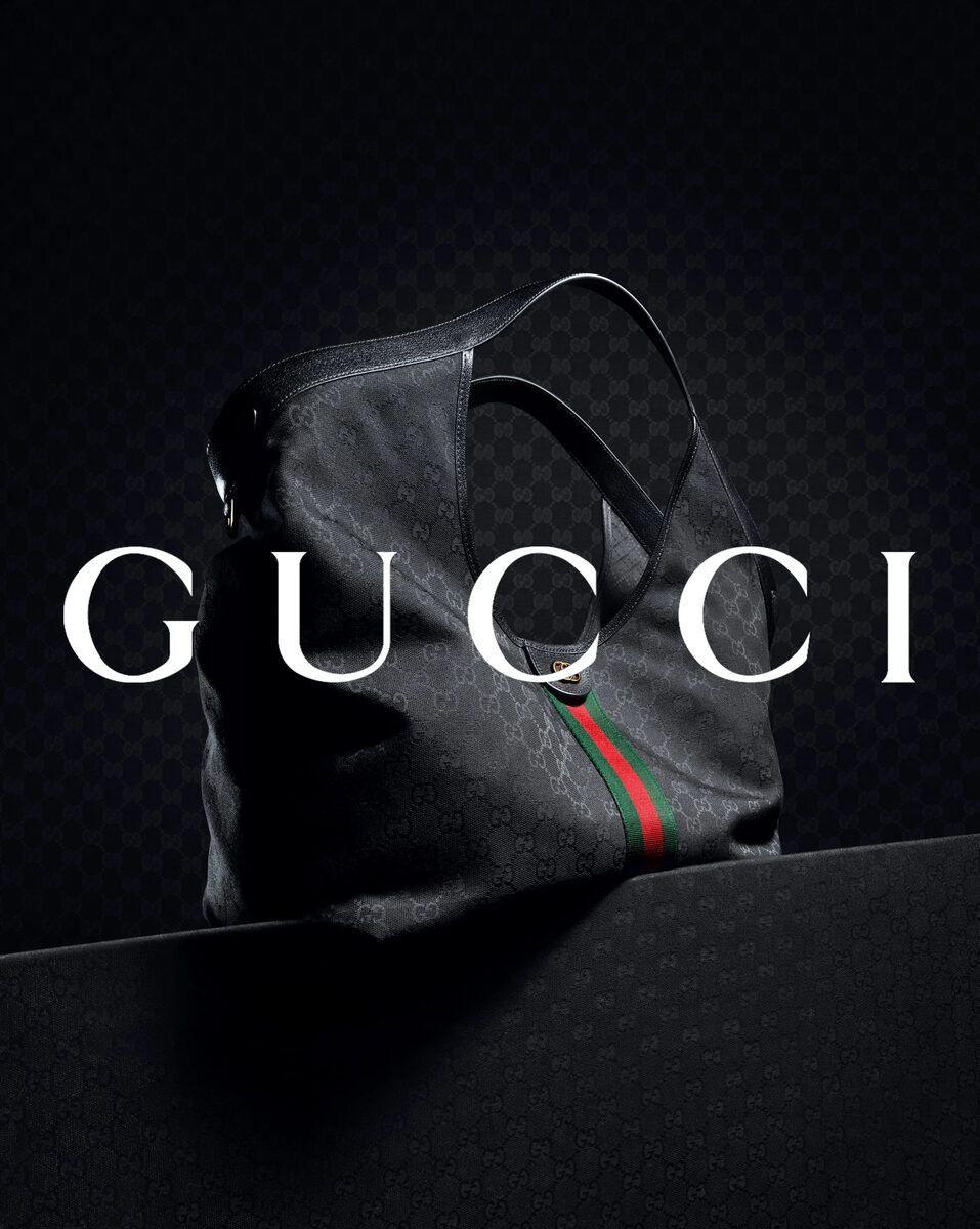 Beauty and the Bag - Vincent Levrat photographed the Gucci Bags Stills campaign, which was finalized by the Post Wizards at ONE HUNDRED BERLIN