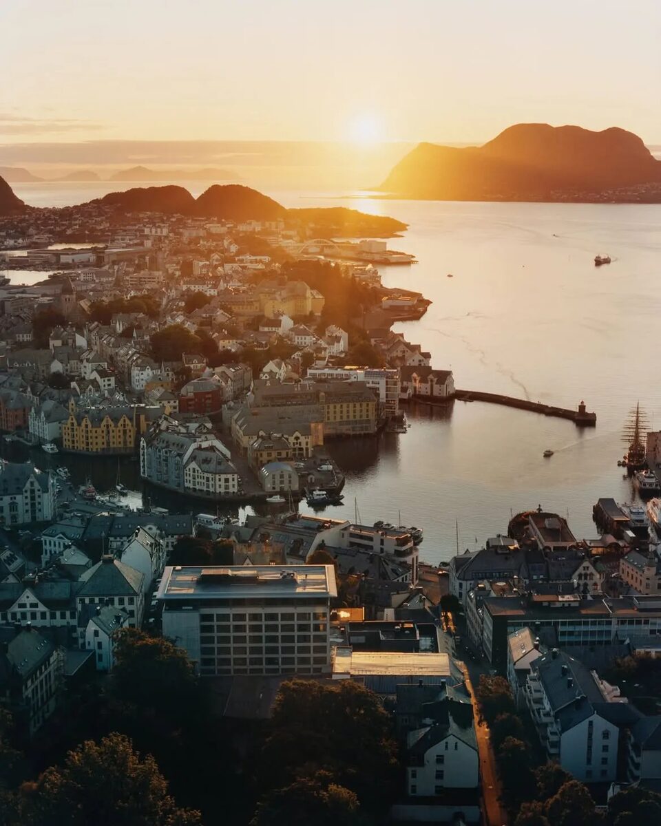 James Harvey-Kelly photographed the Sunnmøre Alps in Norway for Sotheby's Magazine