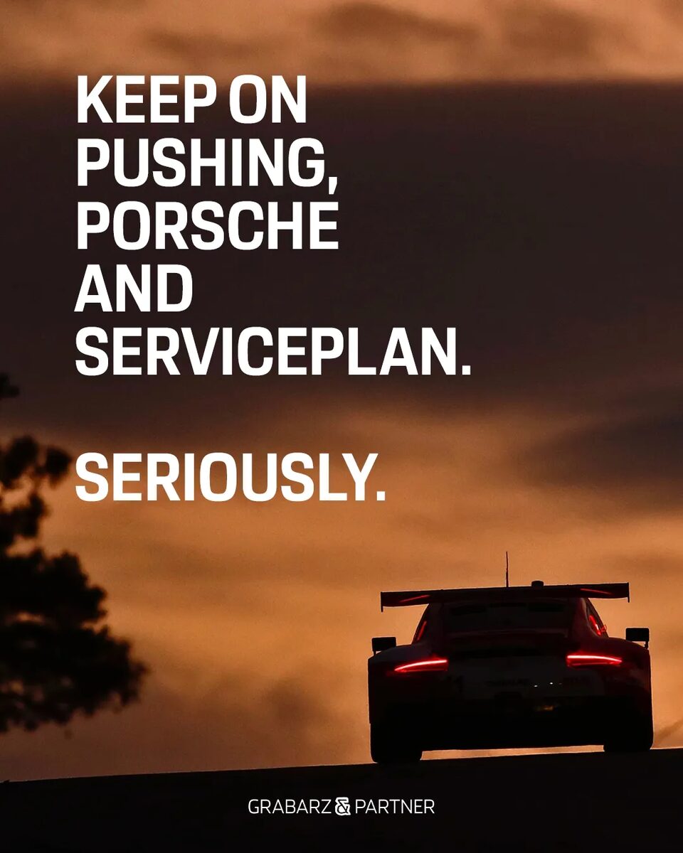 'Keep on Pushing' - how to say goodbye to Porsche after ten years. Ralf Heuel, CCO & Partner at Grabarz & Partner, in a GoSee interview