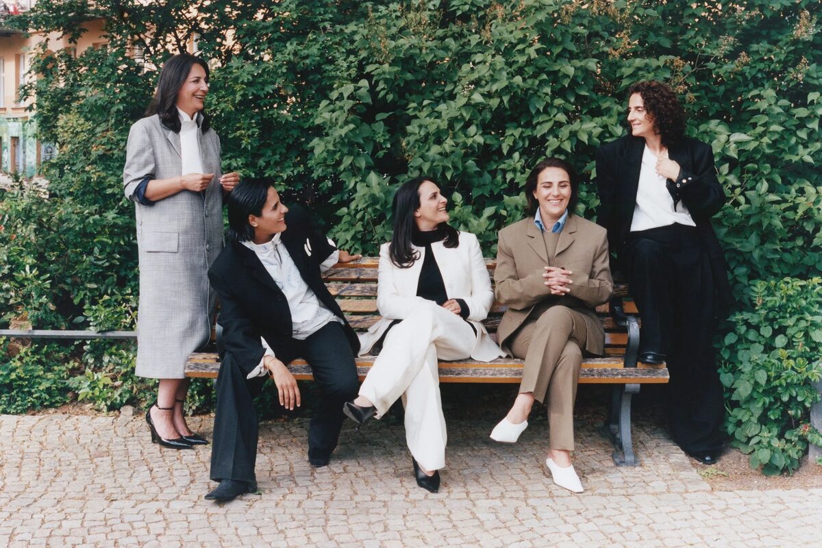 'Sister Act' – Nina Park handles the makeup for the five Tekkal sisters for a Deutsch Vogue special