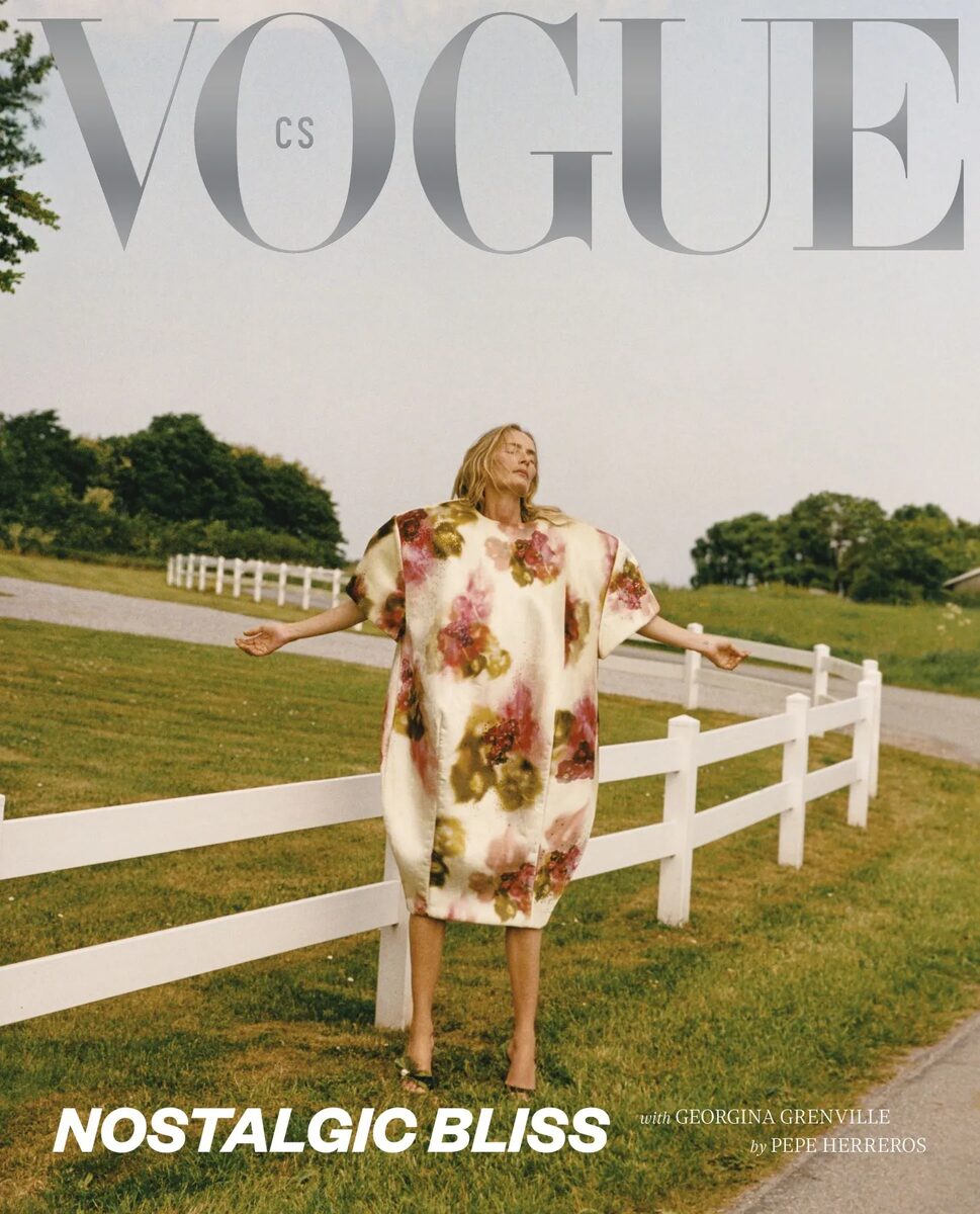 The 'Sail' editorial for the Vogue CS July 2026 issue featuring Georgina Grenville – with exquisite set design by Theresa Rohe
