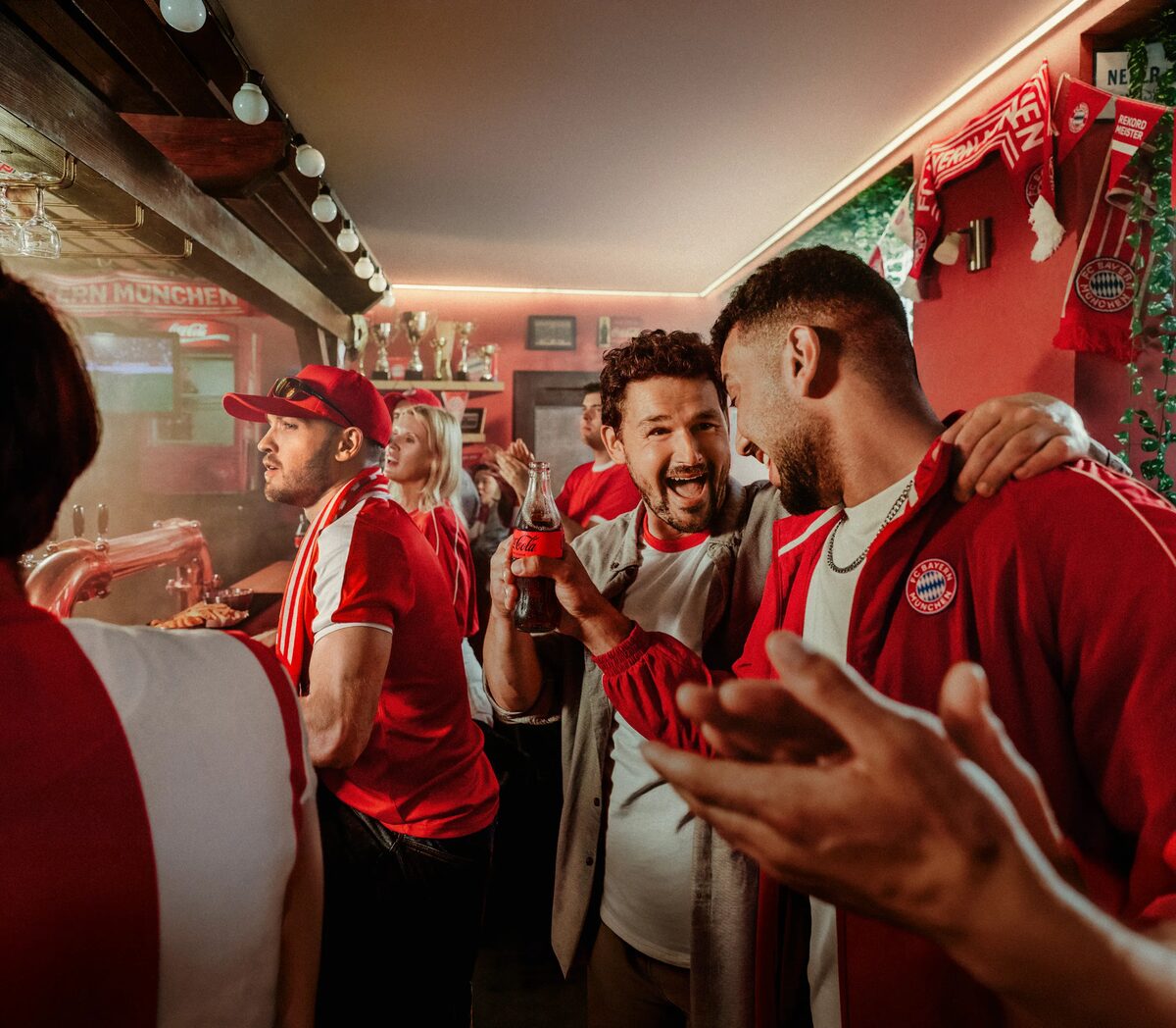 'Refresh to recharge' – André Josselin photographs the Coca-Cola campaign marking its major comeback as a Bundesliga partner