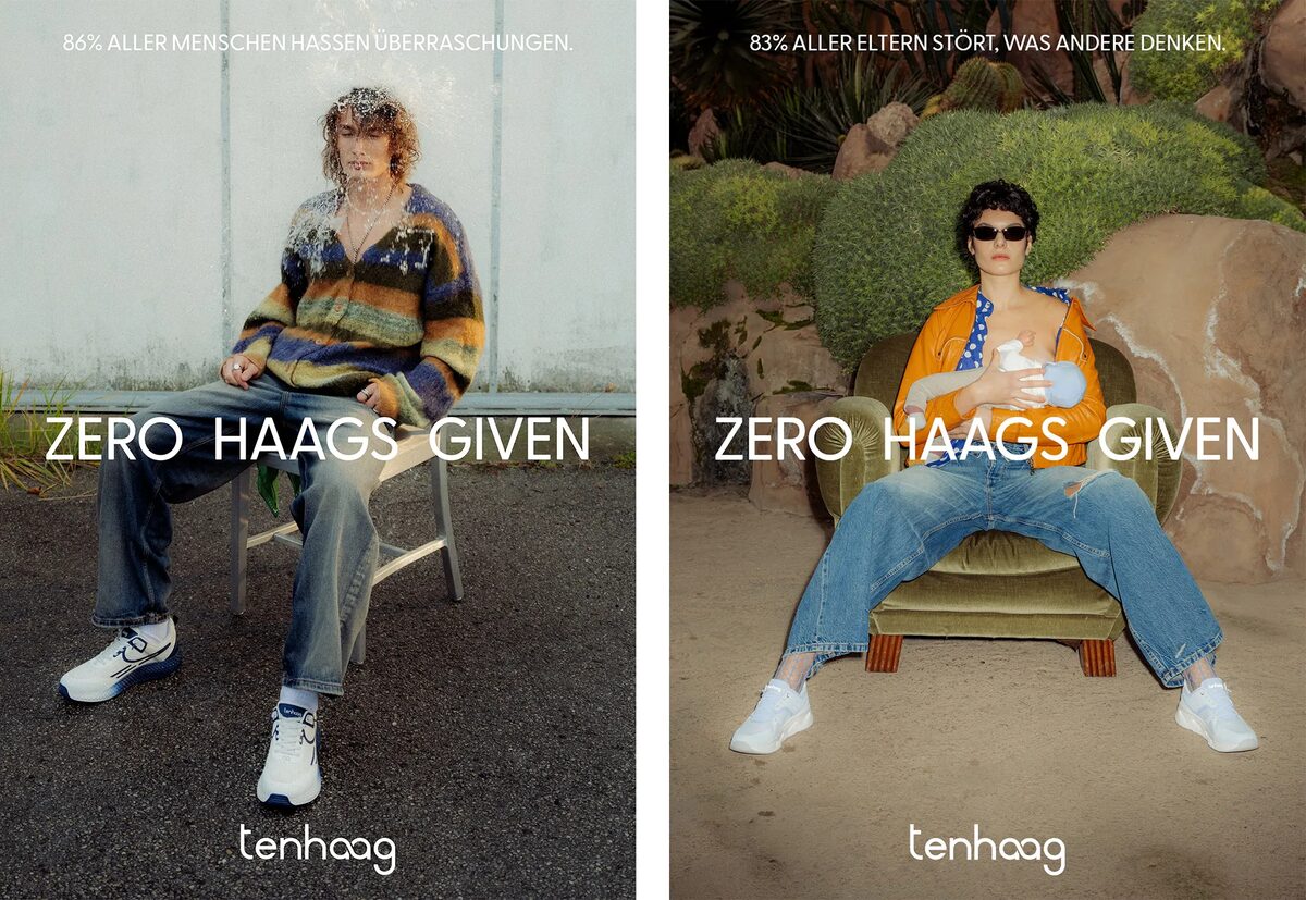 Zero Haags Given – Carolin Unrath photographs the SS26 campaign for the sneaker and footwear brand TENHAAG