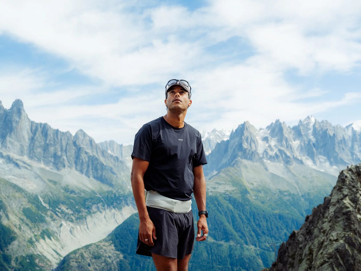 Carolin Unrath photographed the 2026 Running Belt campaign for Raide Research in the Chamonix area during the legendary Ultra-Trail du Mont-Blanc, aka UTMB