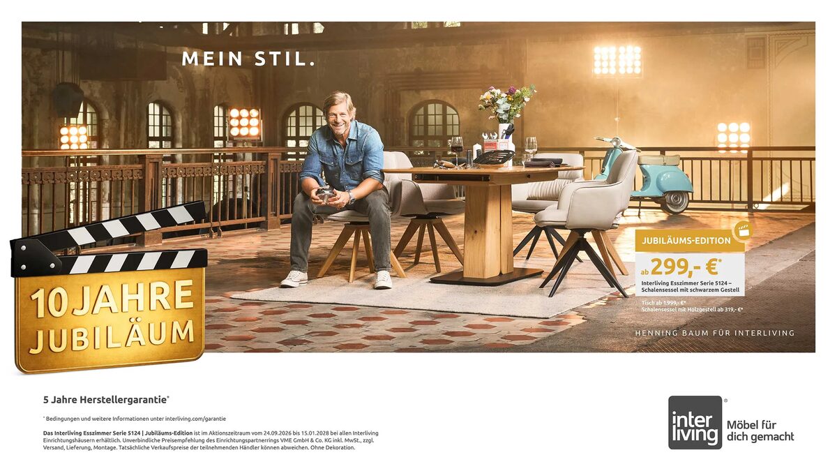Henning Baum for Interliving. Big-Screen Storytelling. Directed by Christian Angerer