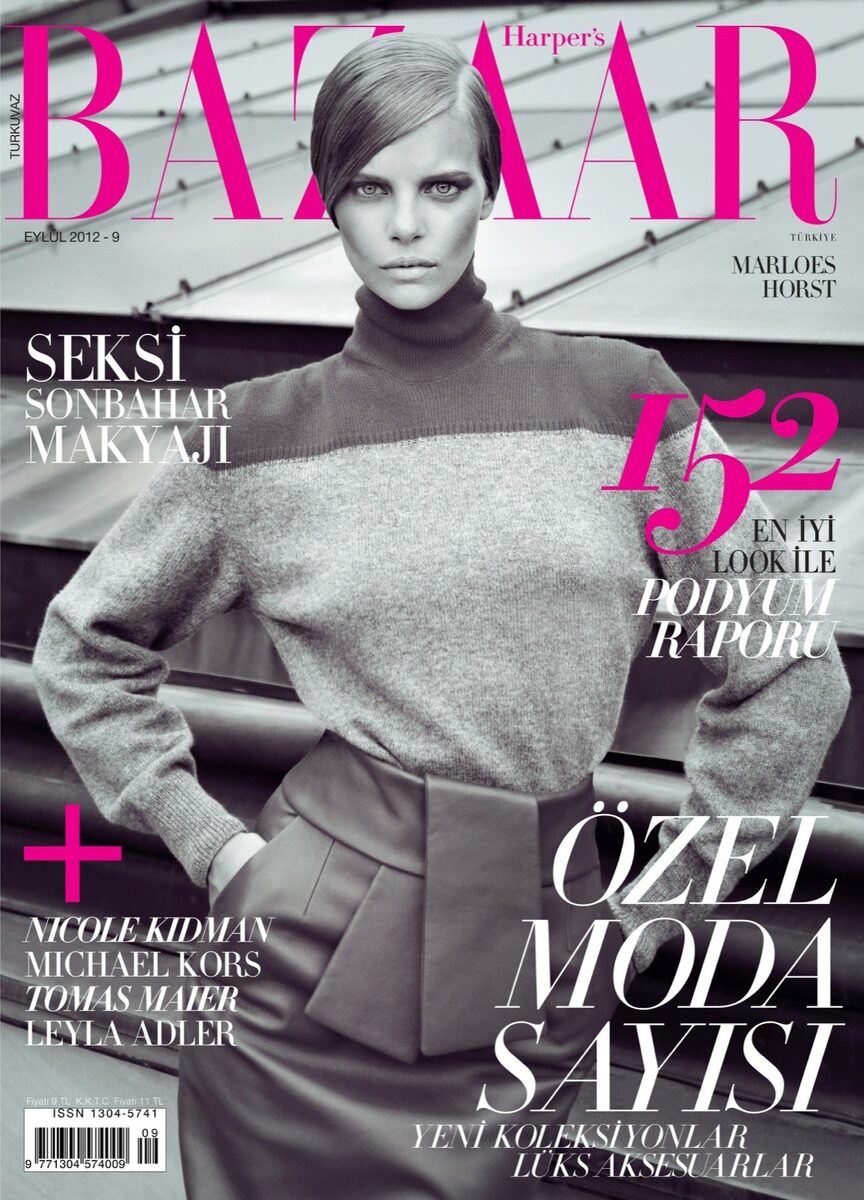 Koray Birand : presents editorials for HARPERS BAZAAR feat. top models Marloes Horst and Aline Weber, VOGUE feat. Carmen Kaas and GLAMOUR on GoSee
